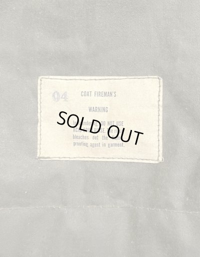 画像4: 60'S アメリカ軍 US ARMY ファイヤーマンコート オリーブ (VINTAGE)