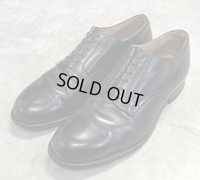 画像1: 60'S アメリカ軍 US NAVY "INTERNATIONAL SHOE CO製" 6アイレット レザーソール サービスシューズ (VINTAGE)
