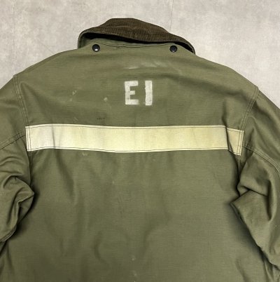 画像8: 60'S アメリカ軍 US ARMY ファイヤーマンコート オリーブ (VINTAGE)