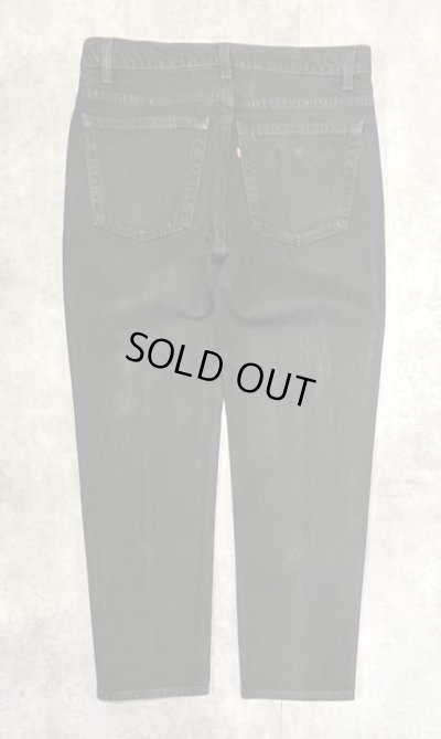 画像3: 90'S LEVIS 505 デニム ブラック USA製 W38L30 (VINTAGE)