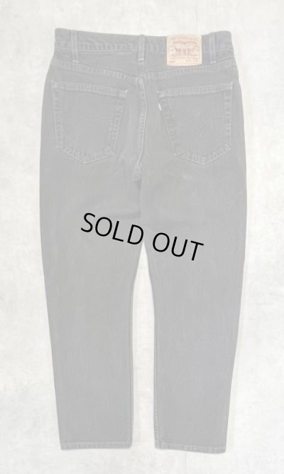 画像3: 00'S LEVIS 505 デニム ブラック USA製 W34L30 (VINTAGE)
