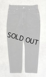 00'S LEVIS 505 デニム ブラック USA製 W34L30 (VINTAGE)