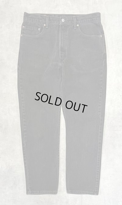 画像1: 00'S LEVIS 505 デニム ブラック USA製 W34L30 (VINTAGE)