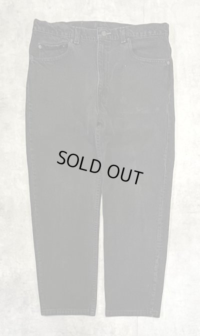 画像1: 90'S LEVIS 505 デニム ブラック USA製 W36L30 (VINTAGE)