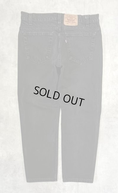 画像3: 90'S LEVIS 505 デニム ブラック USA製 W36L30 (VINTAGE)