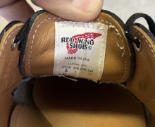 他の写真2: RED WING 101 レザー ポストマンシューズ ブラック USA製 (VINTAGE)