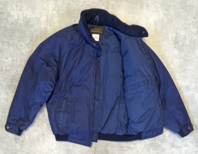 画像3: 80'S EDDIE BAUER "ALL PURPOSE" 黒タグ グースダウン ダウンジャケット ネイビー USA製 (VINTAGE)