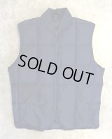 80'S EDDIE BAUER 黒タグ グースダウン ダウンベスト ネイビー (VINTAGE)