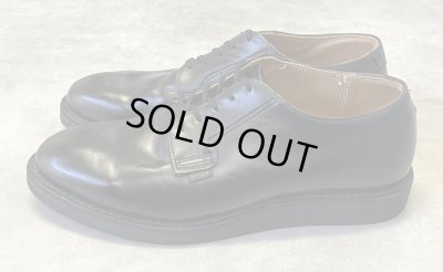 画像2: RED WING 101 レザー ポストマンシューズ ブラック USA製 (VINTAGE)