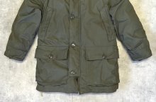 他の写真3: 80'S EDDIE BAUER 黒タグ リアルコヨーテファー グースダウンジャケット オリーブ USA製 (VINTAGE)