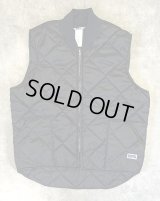 80'S BIG SMITH 三角タグ キルティングベスト ブラック USA製 (MINT CONDITION)