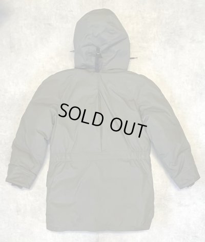 画像5: 80'S EDDIE BAUER 黒タグ リアルコヨーテファー グースダウンジャケット オリーブ USA製 (VINTAGE)