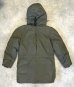 画像5: 80'S EDDIE BAUER 黒タグ リアルコヨーテファー グースダウンジャケット オリーブ USA製 (VINTAGE) (5)