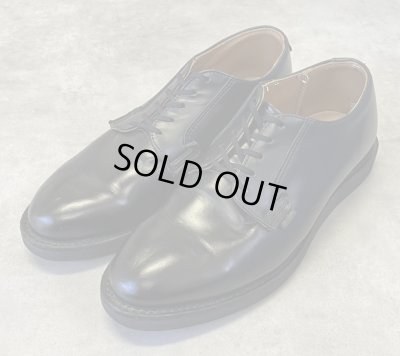 画像1: RED WING 101 レザー ポストマンシューズ ブラック USA製 (VINTAGE)