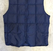 他の写真2: 80'S EDDIE BAUER 黒タグ グースダウン ダウンベスト ネイビー (VINTAGE)