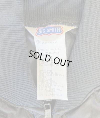 画像2: 80'S BIG SMITH 三角タグ キルティングベスト ブラック USA製 (MINT CONDITION)