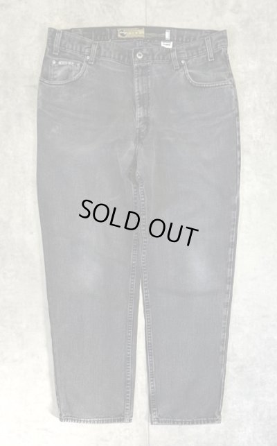 画像1: 90'S LEVIS SILVER TAB デニム ブラック USA製 W38L30 (VINTAGE)