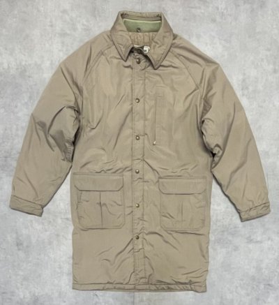 画像1: 70'S LL Bean "STORM COAT" 裏地ウール ストームコート ベージュ USA製 (VINTAGE)