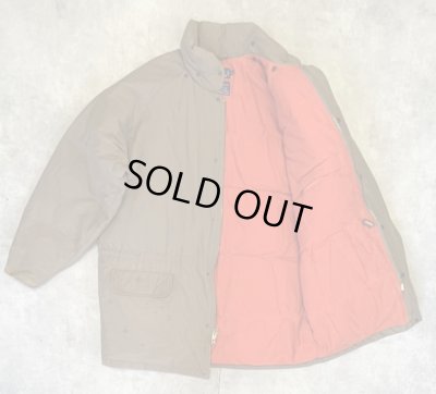 画像4: 80'S RALPH LAUREN チンスト付き ダウンジャケット ダークベージュ (VINTAGE)