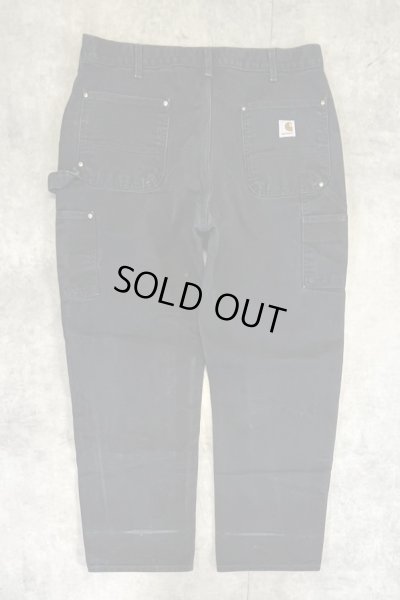 画像4: CARHARTT ダブルニー ダック ペインターパンツ ブラック W38L30 USA製 (VINTAGE)