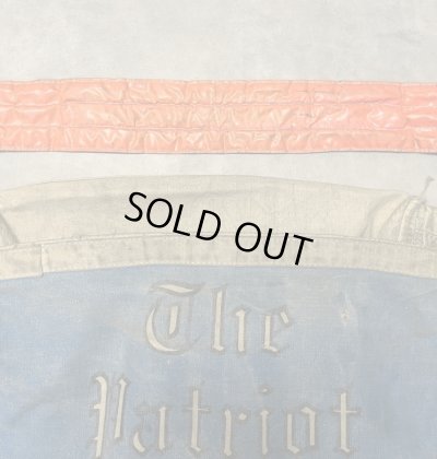 画像5: 60'S THE PATRIOT LEDGER 染み込みプリント ニュースペーパーバッグ オフホワイト/オレンジ (VINTAGE)