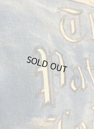 画像3: 60'S THE PATRIOT LEDGER 染み込みプリント ニュースペーパーバッグ オフホワイト/オレンジ (VINTAGE)