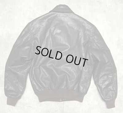 画像5: 80'S LL Bean "A-2" レザー フライトジャケット ダークブラウン USA製 (VINTAGE)