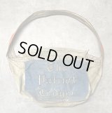 60'S THE PATRIOT LEDGER 染み込みプリント ニュースペーパーバッグ オフホワイト/オレンジ (VINTAGE)