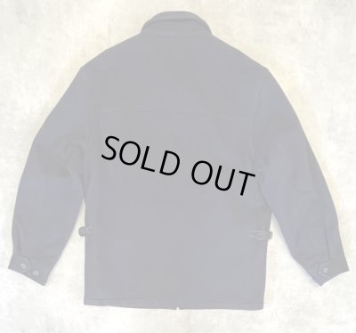 画像5: 90'S RALPH LAUREN 裏地キルティング ウール スポーツジャケット ネイビー (VINTAGE)