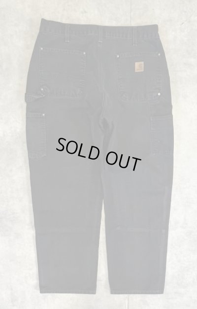 画像3: CARHARTT ダブルニー ダック ペインターパンツ ブラック W36L30 (VINTAGE)