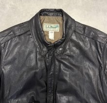 他の写真1: 80'S LL Bean "A-2" レザー フライトジャケット ダークブラウン USA製 (VINTAGE)