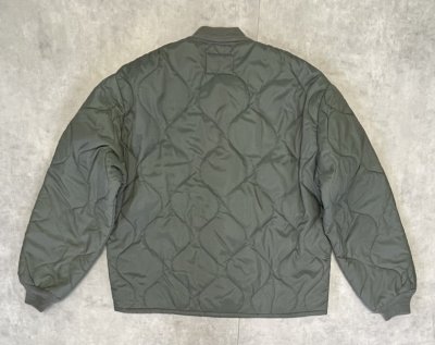 画像5: 80'S アメリカ軍 USAF "CWU-9/P" キルティング ライナージャケット セージグリーン (VINTAGE) 