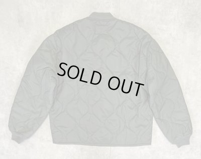 画像5: 80'S アメリカ軍 USAF "CWU-9/P" キルティング ライナージャケット セージグリーン (VINTAGE) 