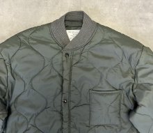 他の写真1: 80'S アメリカ軍 USAF "CWU-9/P" キルティング ライナージャケット セージグリーン (VINTAGE) 