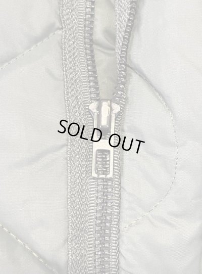 画像3: 00'S アメリカ軍 USAF "CWU-9/P" キルティング ライナージャケット セージグリーン (DEADSTOCK) 