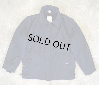 画像1: 90'S アメリカ軍 US NAVY "A-2" アラミド デッキジャケット ネイビー (VINTAGE)