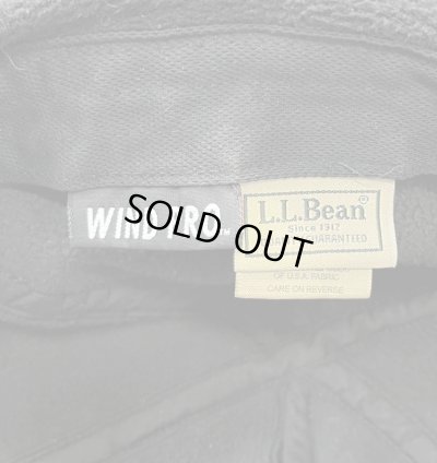 画像7: 00'S LL Bean "POLARTEC WIND PRO" 耳当て付き 2WAY フリースキャップ ブラック (VINTAGE)