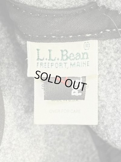 画像6: 90'S LL Bean "POLARTEC" 耳当て付き 2WAY フリースキャップ グレー USA製 (VINTAGE)
