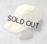 90'S LL Bean "GORE-TEX" 裏地ボアフリース 耳当て付き 2WAY キャップ タン USA製 (VINTAGE)