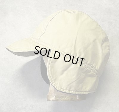 画像5: 90'S LL Bean "GORE-TEX" 裏地ボアフリース 耳当て付き 2WAY キャップ タン USA製 (VINTAGE)