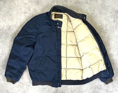 画像3: 80'S EDDIE BAUER "ALL PURPOSE" 黒タグ グースダウン ダウンジャケット ネイビー (VINTAGE)