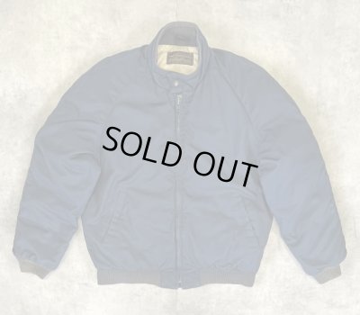 画像1: 80'S EDDIE BAUER "ALL PURPOSE" 黒タグ グースダウン ダウンジャケット ネイビー (VINTAGE)