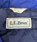 画像2: 90'S LL Bean ナイロン シャツ型 ダウンジャケット ダークブルー (VINTAGE) (2)