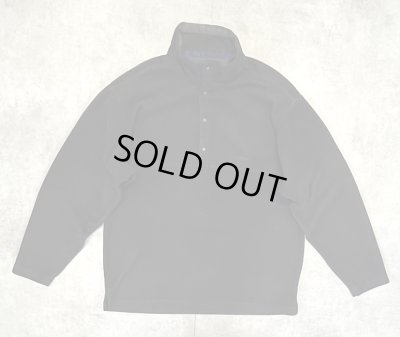 画像1: 90'S PATAGONIA "MICRO D-LUXE PULLOVER" フリース スナップT ブラック USA製 (VINTAGE)