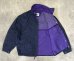 画像3: 90'S LL Bean ナイロン バギーズジャケット ネイビー/パープル (VINTAGE) (3)