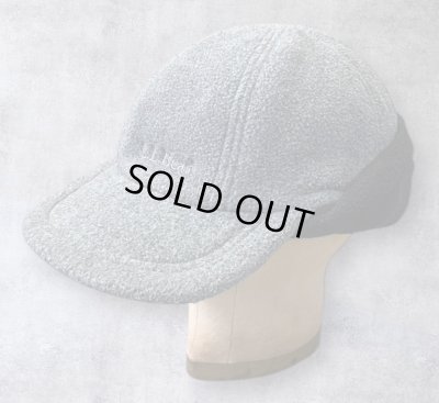 画像1: 90'S LL Bean "POLARTEC" 耳当て付き 2WAY フリースキャップ グレー USA製 (VINTAGE)