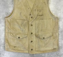 他の写真2: 80'S C.C.FILSON キャンバス ハンティングベスト ベージュ USA製 (VINTAGE)
