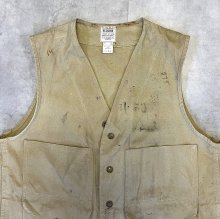 他の写真1: 80'S C.C.FILSON キャンバス ハンティングベスト ベージュ USA製 (VINTAGE)