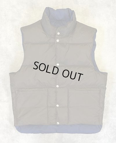 画像4: 70'S JC PENNEY リバーシブル ダウンベスト ネイビー/ブラウン (VINTAGE)