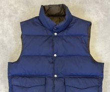 他の写真1: 70'S JC PENNEY リバーシブル ダウンベスト ネイビー/ブラウン (VINTAGE)